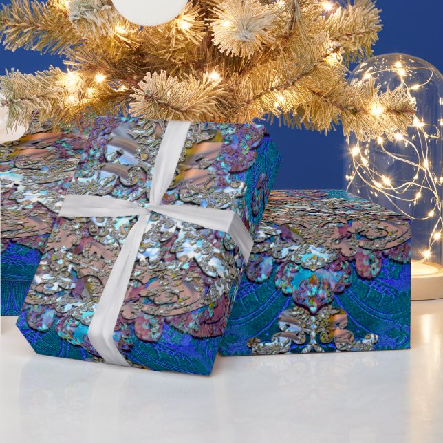 Papel De Presente Veyla Joy II Elegância Barroca (Feriados)