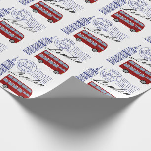 Papel De Presente Viagem de Londres