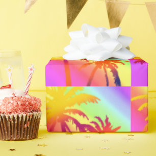 Papel De Presente Vibrações de Aniversário em Miami Beach •