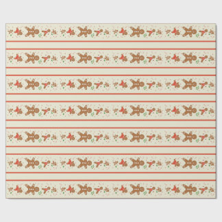 Papel De Presente Vickie’s Gingerbread Parade-Cream