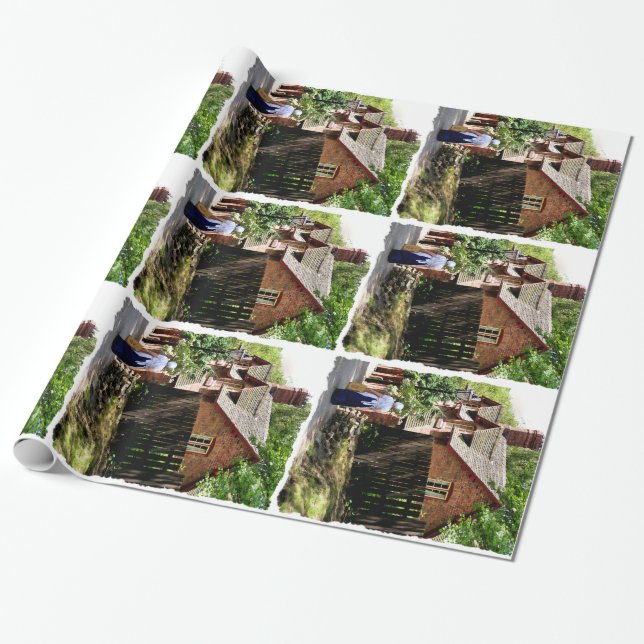 PAPEL DE PRESENTE VICTORIAN ENGLAND (Desenrolado)