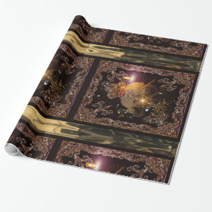 Papel De Presente Victorian vertical de São Nicolau do Natal