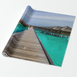 Papel De Presente Vida marinha
