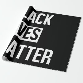 Papel De Presente Vidas Negras Importam