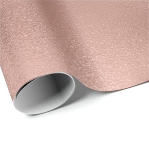 Papel De Presente Vidro Mínimo do Pó Escamudo Dourado com Blush