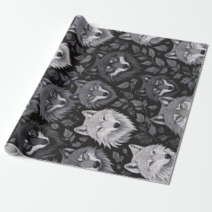Papel De Presente Viking Wolf Wrapping Paper