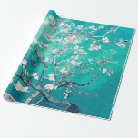 Papel De Presente Vincent Van Gogh Almond Blossoms Turquoise<br><div class="desc">Turquesa Almond Blossoms presentes para Festa de casamento, Chá de fraldas ou Partido Primavera: Celebrem suas ocasiões especiais com a beleza encantadora dos Blossomas de Amêndoa de Vincent Van Gogh. Nossos presentes Turquesa de Amêndoas são as fichas perfeitas de apreciação para seus festas de casamento, chás de fraldas ou convidados...</div>