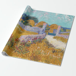 Papel De Presente Vincent van Gogh - Casa de Fazenda em Provença