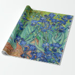 Papel De Presente Vincent Van Gogh - Irrises<br><div class="desc">Irlandeses / Íris - Vincent Van Gogh,  1889</div>