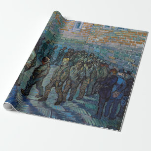 Papel De Presente Vincent van Gogh - O Pátio da Prisão