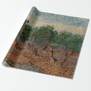 Papel De Presente Vincent van Gogh - Olive Grove