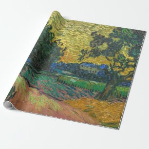 Papel De Presente Vincent van Gogh - Paisagem ao Crepúsculo