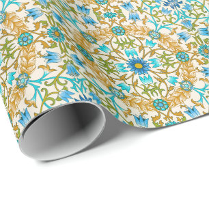 Papel De Presente Vinha por William Morris, Arte Têxtil Vintage