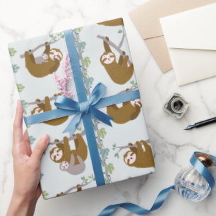 Papel De Presente Vinhas Tropicais Da Selva