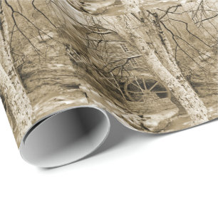 Papel De Presente Vintage