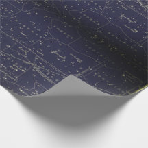 Vintage Astronomical Wrappaper