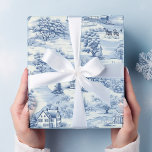 Papel De Presente Vintage Country Christmas Blue<br><div class="desc">Torne o dia especial do seu filho ainda mais extraordinário com o nosso Papel de Embalagem Personalizado para Crianças. É uma maneira séria de mostrar a eles que a dentro de presente é tão única e apreciada quanto ela é. Que o entusiasmo de desempacotar um presente se torne uma memória...</div>