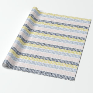 Papel De Presente Vintage Ethnic: Design artístico sem costura
