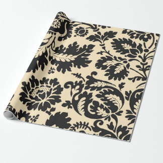 Papel De Presente Vintage Floral