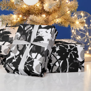 Papel De Presente Vintage floral