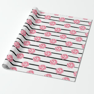 Papel De Presente Vintage Floral Towels