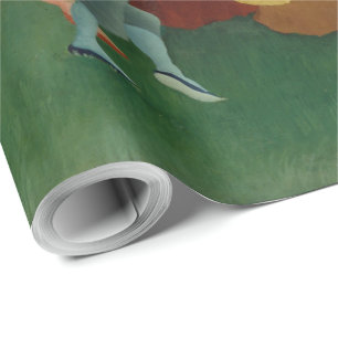 Papel De Presente Vintage Henri Rousseau Centenário da Independênc