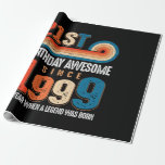 Papel De Presente Vintage Made In 2001 21st  Birthday The Legend<br><div class="desc">Vintage Made In 2001 21st  Birthday The Legend</div>