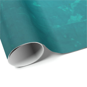 Papel De Presente Vintage Natal Trendy Blue Wrapper Paper