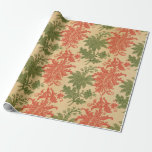 Papel De Presente Vintage Paisley, um detalhe do atordoamento vermel<br><div class="desc">Papel de natais vintages que apresenta Designs Florais Paisley muito complexos. Adicione um pouco de sabor extra às suas festividades de Natal. Este belo presente de presente é perfeito para celebrar as festas com amigos e família, este artigo certamente fará com que qualquer presente se destaque como o melhor do...</div>