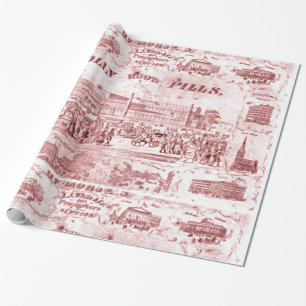 Papel De Presente Vintage-Quackery