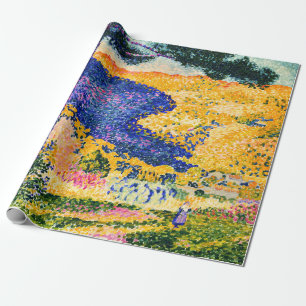 Papel De Presente Vintage Valley com pintura de Fir