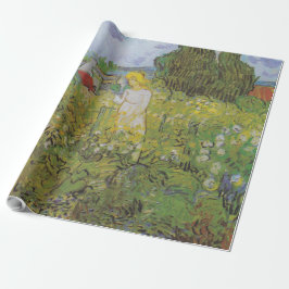 Papel De Presente Vintage Van Gogh Marguerite Gachet no Jardim W