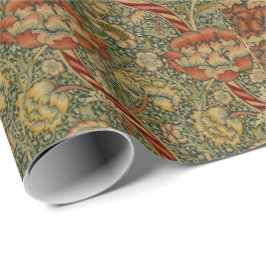 Papel De Presente Vintage William Morris Wandle Wrappaper