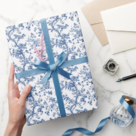 Papel De Presente Vintage Willow em Flor