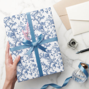Papel De Presente Vintage Willow em Flor