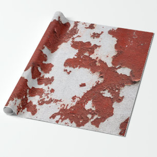 Papel De Presente Vintagem antiga de concreto rachado de textura ant