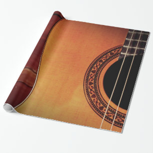 Papel De Presente Violão