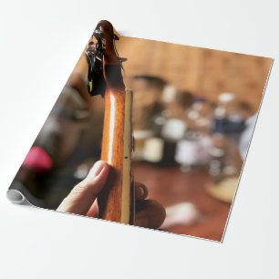 Papel De Presente Violão acústico bonito