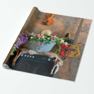 Papel De Presente Violão Acústico Incrível