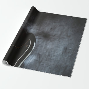 Papel De Presente Violão Bass Bonito