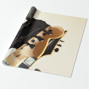 Papel De Presente Violão Bass Maravilhoso