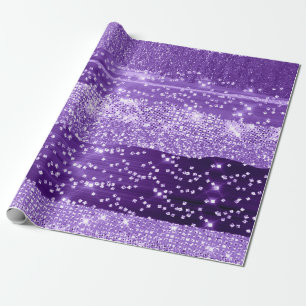 PAPEL DE PRESENTE VIOLET GLITTER PURPLE SWEET 16ª ETAPAS BRIDAIS