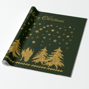 Papel De Presente Virgem de Natal Religiosa Maria, Ruas. José, Jesus