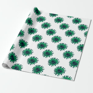 Papel De Presente Vírus