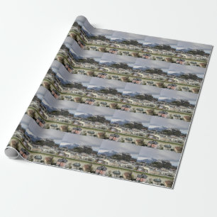 Papel De Presente Vista sobre Salzburgo Áustria