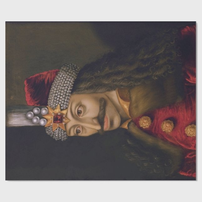 Papel De Presente Vlad Tepes: Impaler, Dracula Dragão Príncipe Voivo (Aberto)