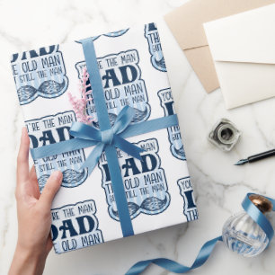 Papel De Presente Você é o homem Pai o velho, mas ainda assim o home