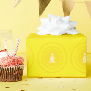 Papel De Presente Você é um pequeno Ray amarelo sunshine feliz