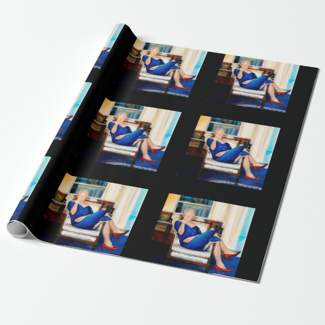 Papel De Presente Você Vai Garota (Desenrolado)