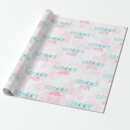 Papel De Presente Você Vai se Casar Comigo? Meu Coração Doce